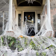 Halloween Decoration Cotton Spider Web Atmosphere Layout Props