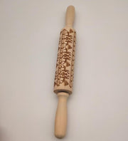 Wooden Rolling Pin for Baking and Noodles – Non-Stick Natural Wood