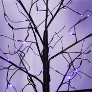 Halloween ghost trees with lights
