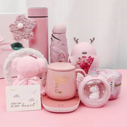 Girls Gift Box Usb Electric Heating Coaster Thermotatic Coffee Mug Warmer Cup Heater for Present
