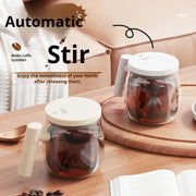 Portable Office Drinkware Automatic Mixing Electric Glass Coffee Mug
