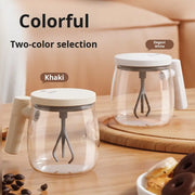 Portable Office Drinkware Automatic Mixing Electric Glass Coffee Mug